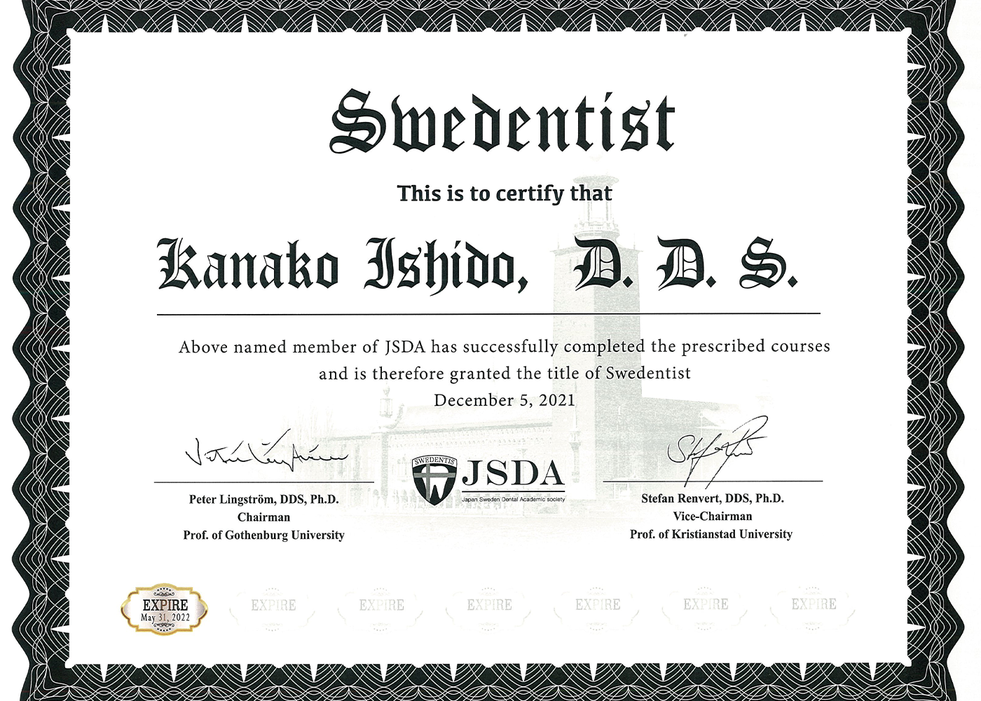 (Swedentist)